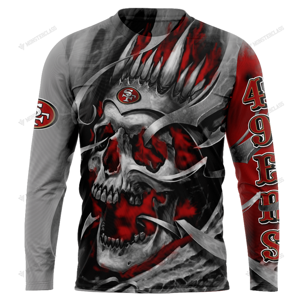 Personalized San Francisco 49ers custom skull jersey hoodie, shirt 5 Personalized San Francisco 49ers custom skull jersey hoodie, shirt word1