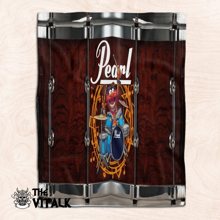 Pearl Drums Animal The Muppet Fleece Blanket 1 Pearl Drums Animal the Muppet fleece blanket 1