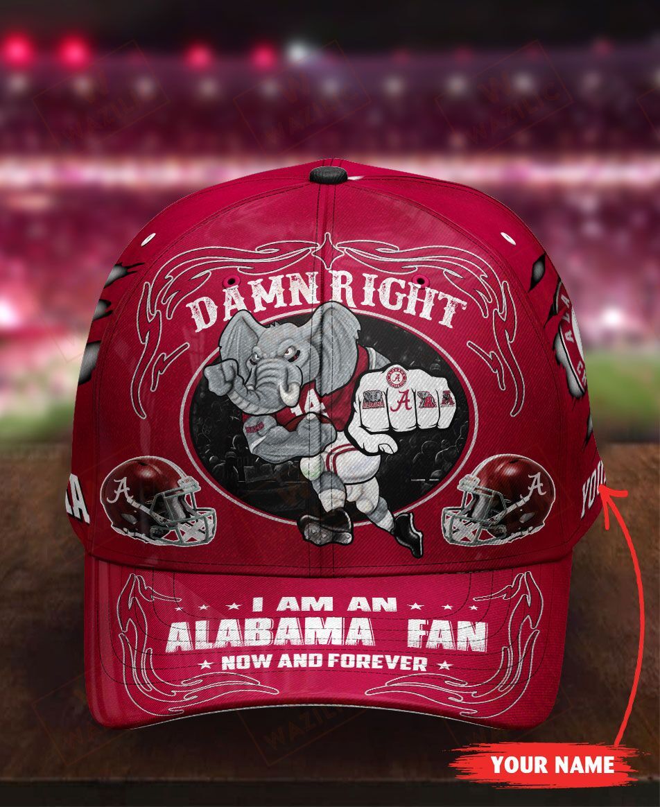 Personalized Alabama I am a Fan now and forever cap hat 5 Personalized Alabama I am a Fan now and forever cap hat