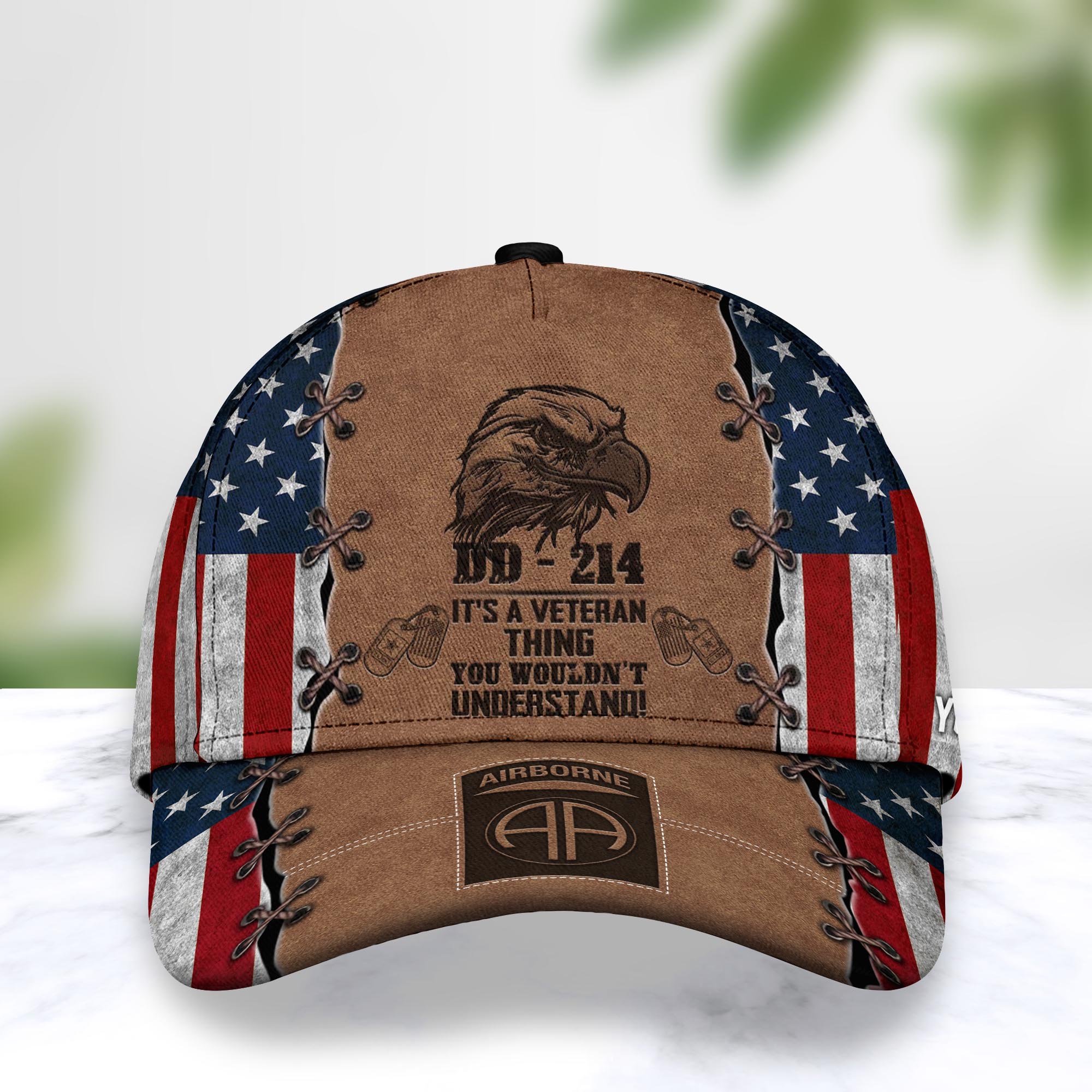 Personalized American flag eagle Its A Veteran Thing You Wouldnt Understand custom cap 1