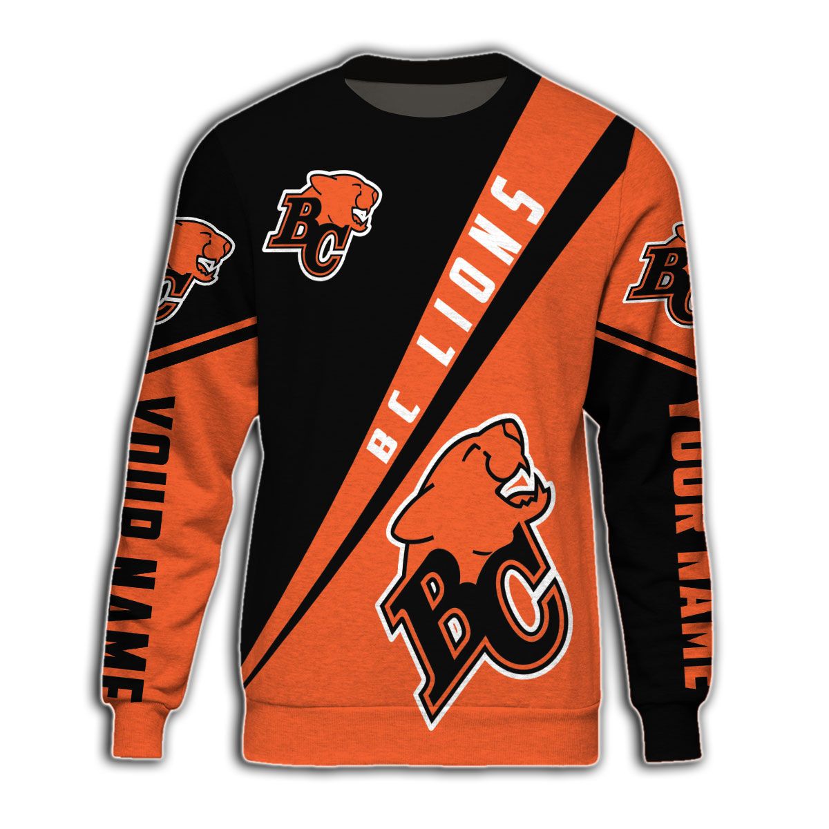 Personalized BC Lions CFL 3d shirt, hoodie 3 Personalized BC Lions CFL 3d shirt, hoodie word3