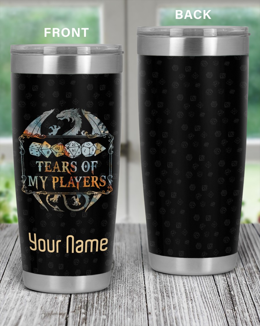 Personalized Dungeons n Dragons Tears Of My Players tumbler 6 Personalized Dungeons n Dragons Tears Of My Players tumbler 1