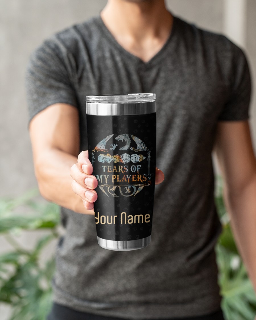 Personalized Dungeons n Dragons Tears Of My Players tumbler 3 Personalized Dungeons n Dragons Tears Of My Players tumbler 4