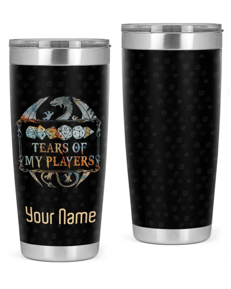 Personalized Dungeons N Dragons Tears Of My Players Tumbler Personalized Dungeons n Dragons Tears Of My Players tumbler