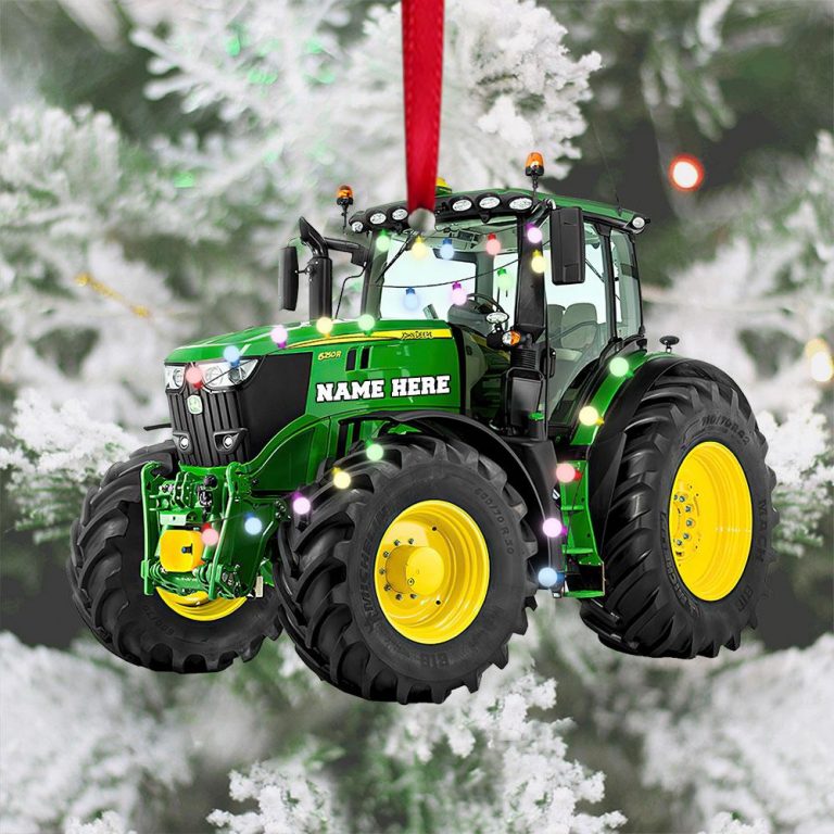 Personalized Farmer Agrimotor Christmas Hanging Ornament 1 Personalized Farmer agrimotor Christmas hanging ornament 1