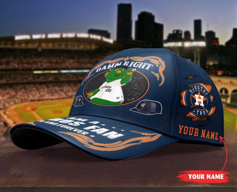 Personalized Houston Astros I am a Fan now and forever cap hat 2