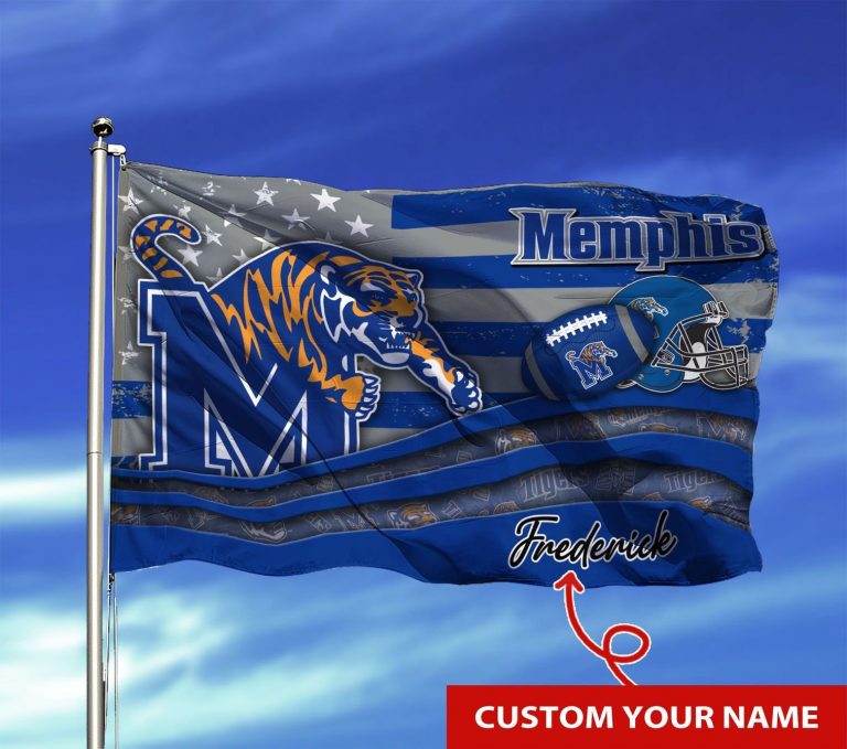 Personalized Memphis Tigers NCAA custom flag 1