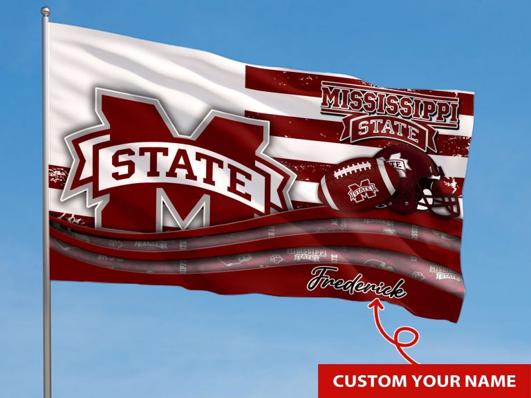 Personalized Mississippi State Bulldogs NCAA custom flag 2