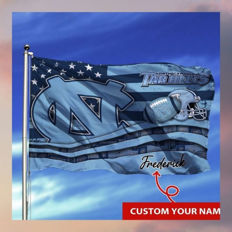 Personalized North Carolina Tar Heels NCAA Custom Flag 3 Personalized North Carolina Tar Heels NCAA custom flag 3