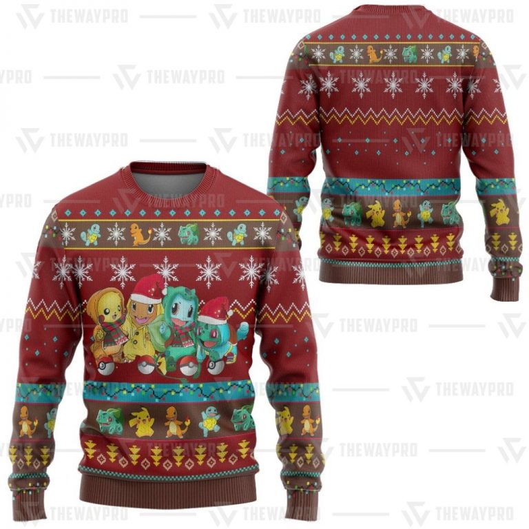 Pokemon Custom Imitation Knitted Sweater 1