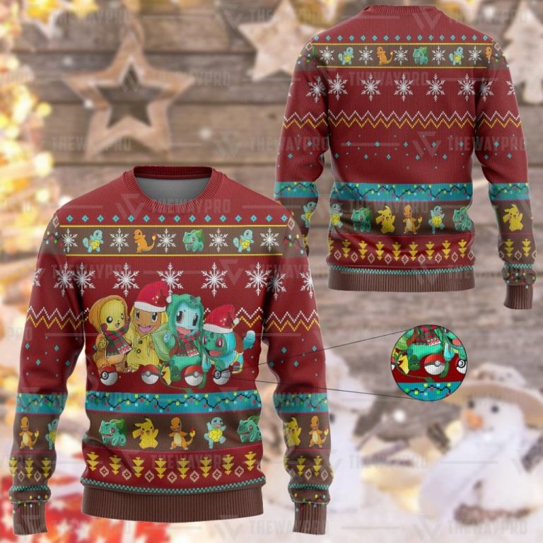Pokemon Custom Imitation Knitted Sweater