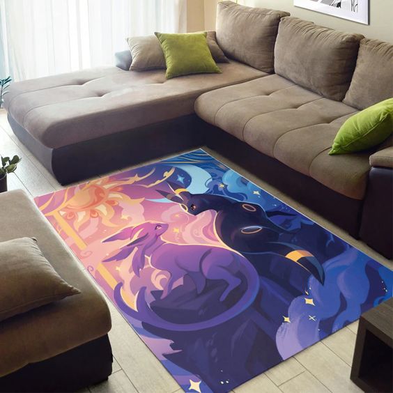 Pokemon Umbreon And Espeon Rug 3 Pokemon Umbreon And Espeon Rug1
