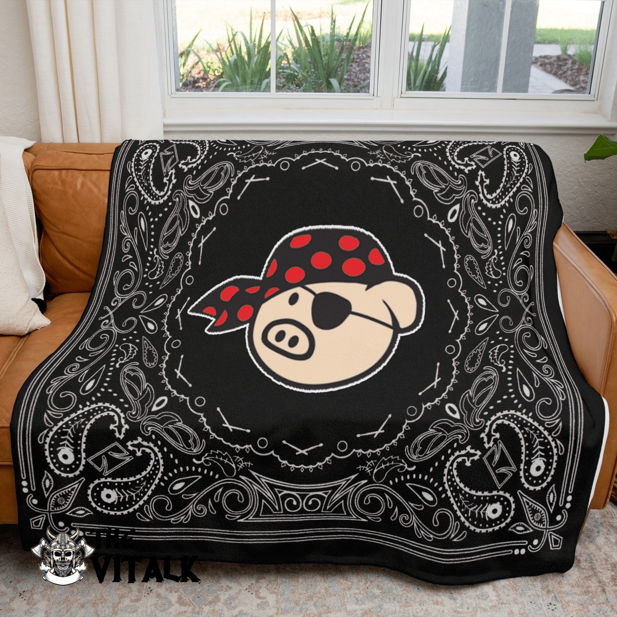 Pork Pie Percussion drums fleece blanket 3 Pork Pie Percussion drums fleece blanket 2