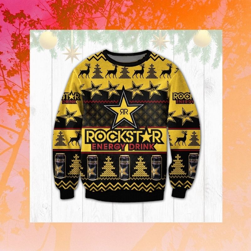 NEW Rockstar Energy Drink sweatshirt sweater 2 NEW Rockstar Energy Drink sweatshirt sweater word2