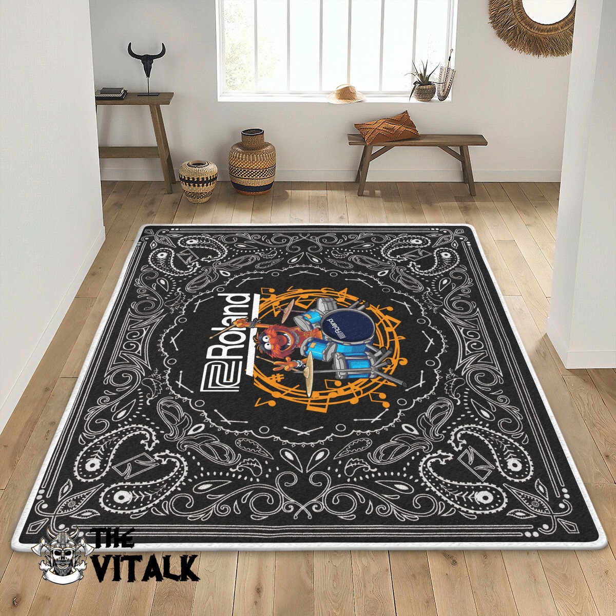 It's here! The ultimate list of discounts for you 8 Roland Drums The Muppet Animal paisley rug 3