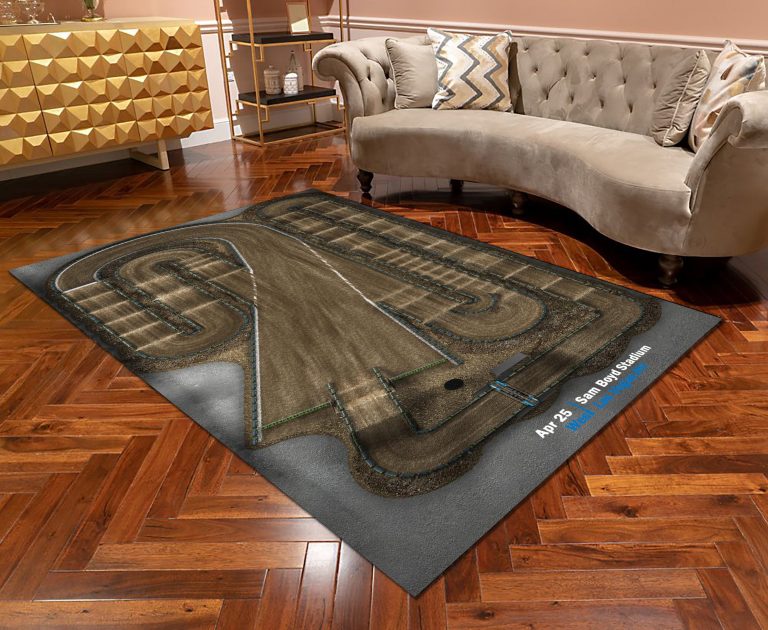Sam Boyd Las Vegas Stadium Rug 1 Sam Boyd Las Vegas Stadium rug 1