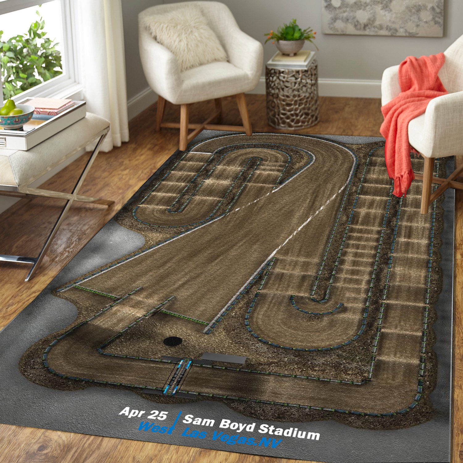 Sam Boyd Las Vegas Stadium rug 3 Sam Boyd Las Vegas Stadium rug 3
