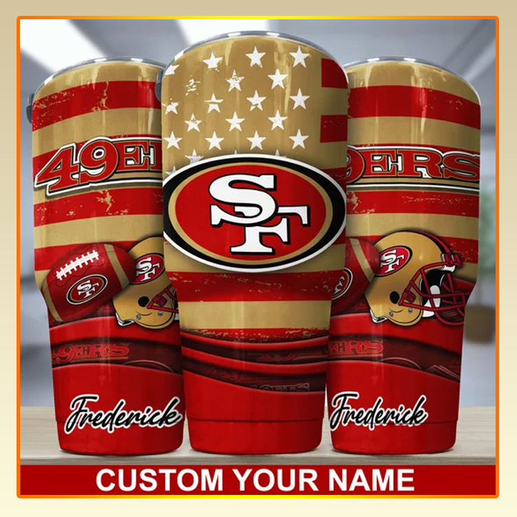 San Francisco 49ers Custom Name Tumbler 3 San Francisco 49ers Custom Name Tumbler3