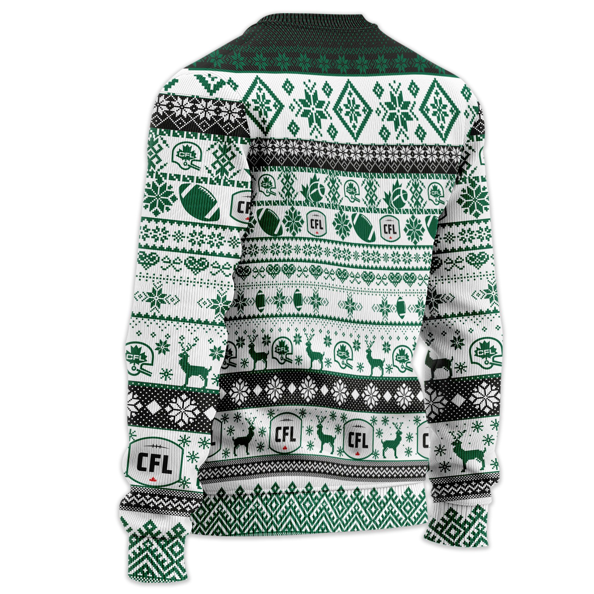 Saskatchewan Roughriders CFL Ugly Christmas sweater 3 Saskatchewan Roughriders CFL Ugly Christmas sweater word2