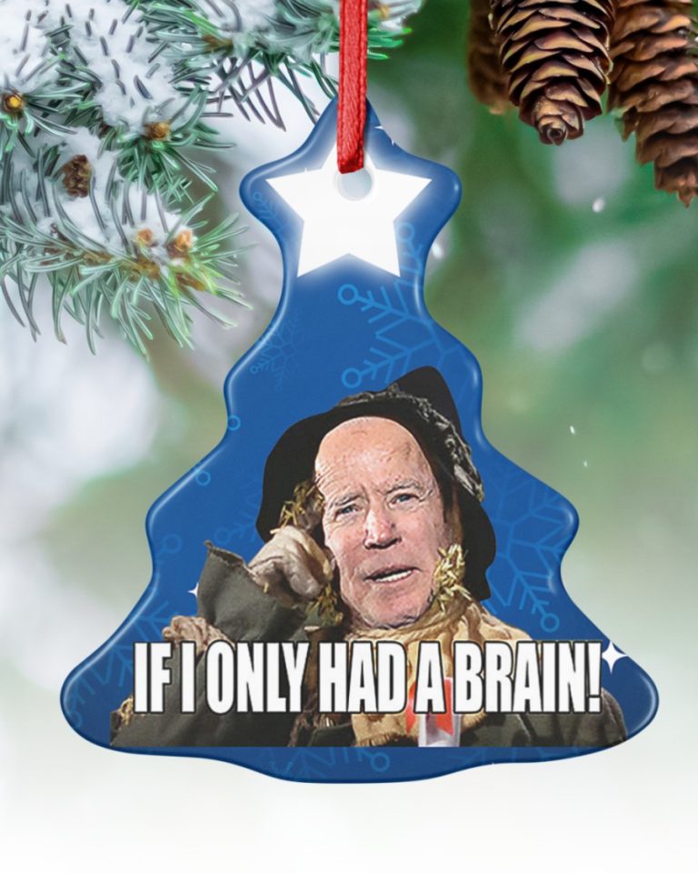 If I Only Had a Brain The Wizard of Oz hanging ornament word2