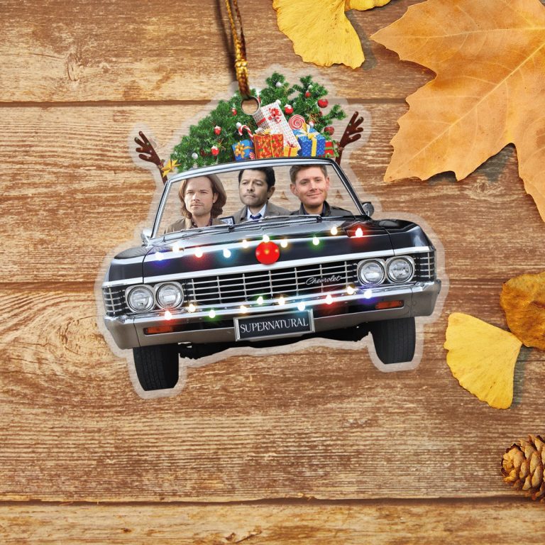 Supernatural Characters Christmas Car hanging ornament 1