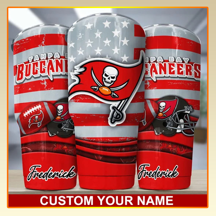 Tampa Bay Buccaneers Custom Name Tumbler 3 Tampa Bay Buccaneers Custom Name Tumbler3