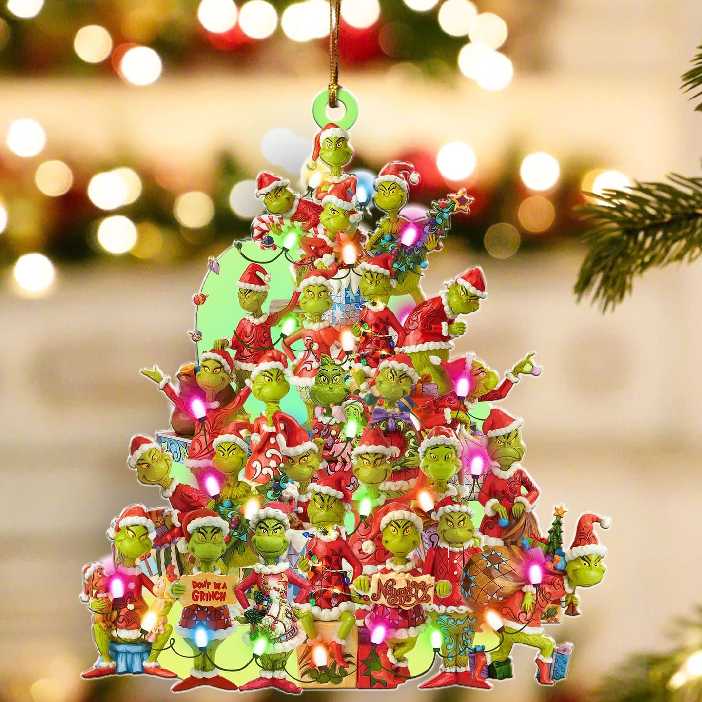 The Grinch Christmas tree hanging ornament