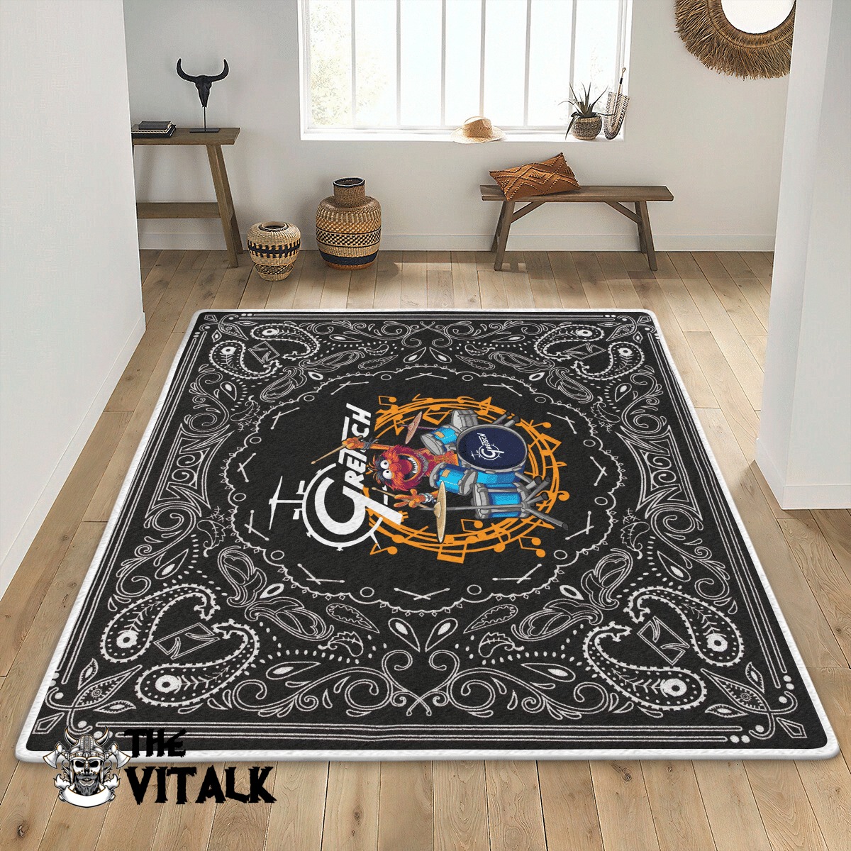 The Muppet Animal Gretsch Drums rug 3