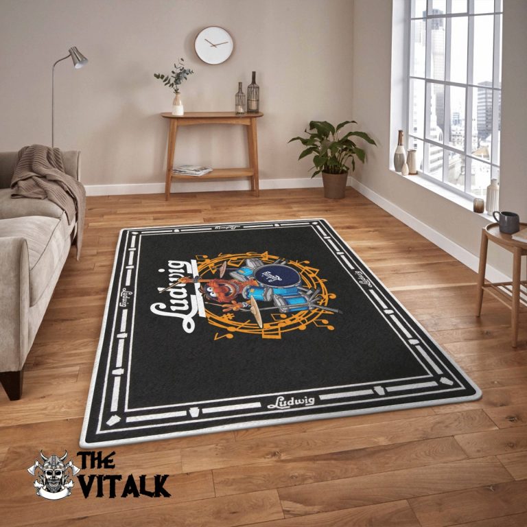 The Muppet Animal Ludwig Drums rug 2