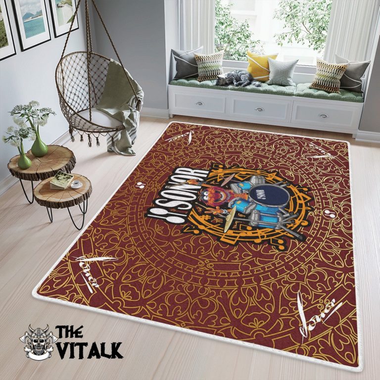 The Muppet Animal Sonor Drums rug 1