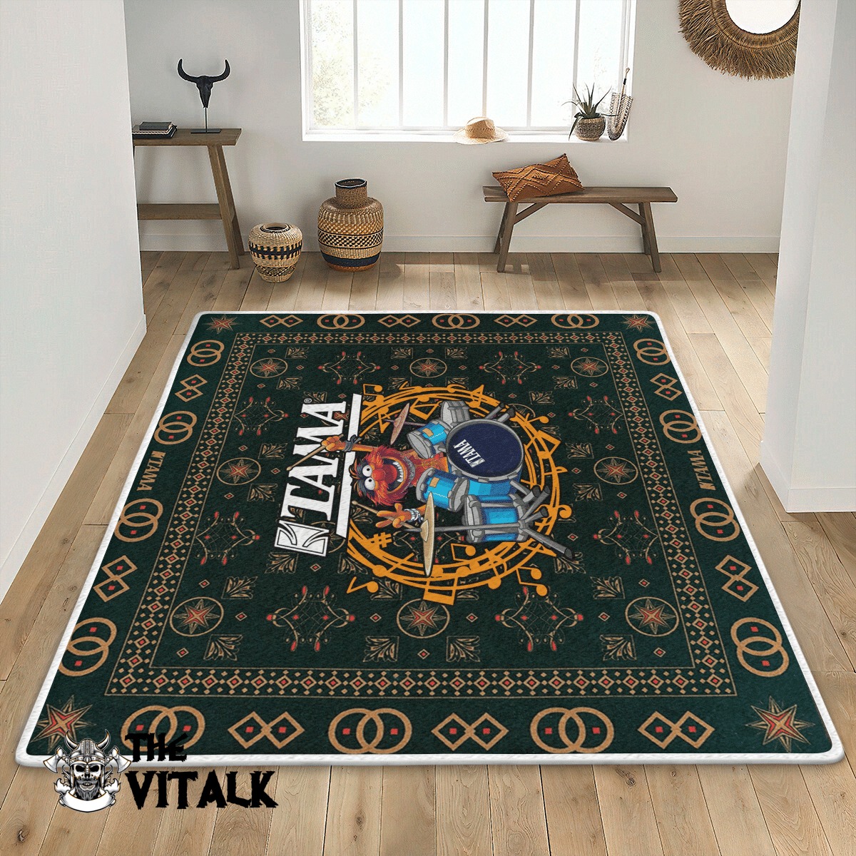 The Muppet Animal Tama Drums rug 3