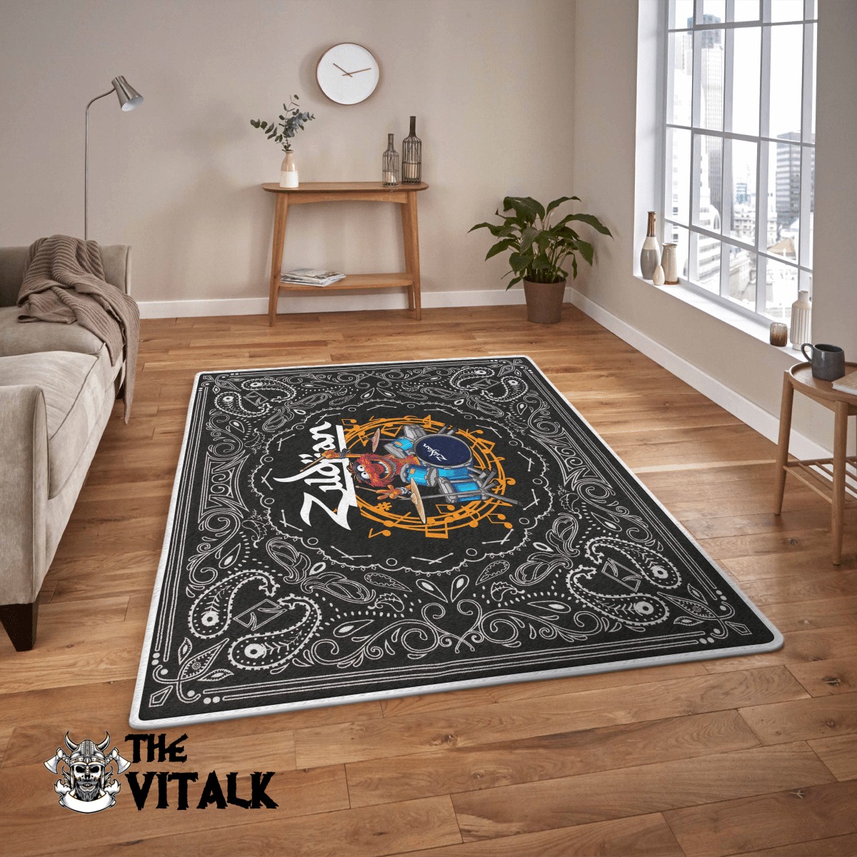 The Muppet Animal Zildjian Drums rug 4 The Muppet Animal Zildjian Drums rug 2