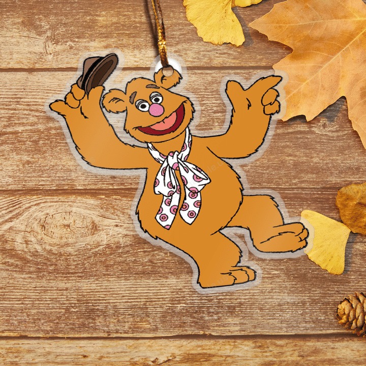 The Muppet Fozzie Bear hanging ornament 1