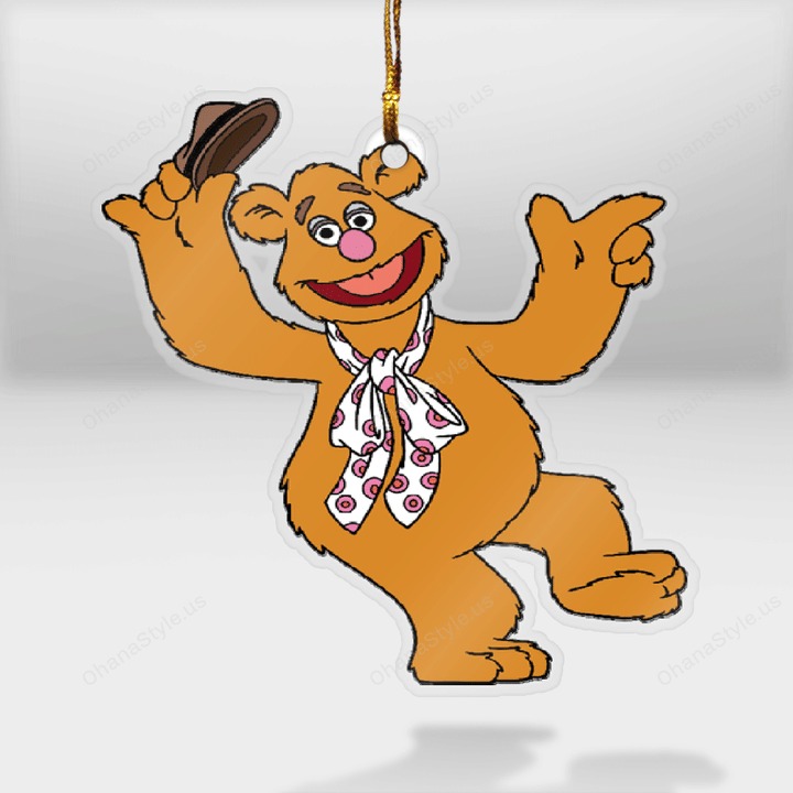 The Muppet Fozzie Bear hanging ornament
