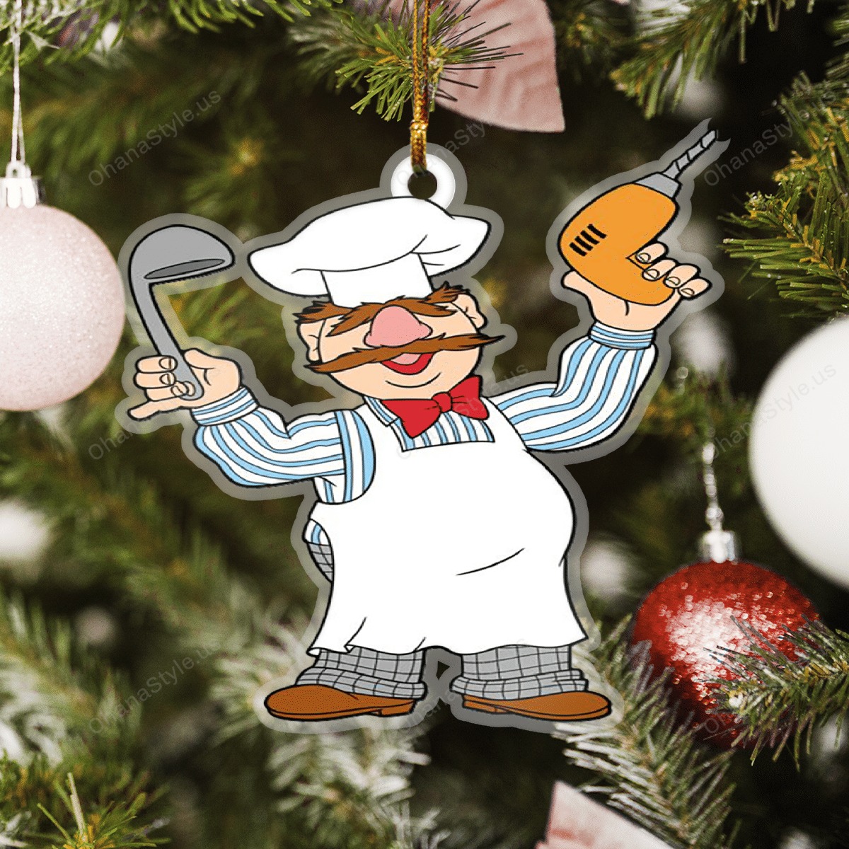 The Muppet Show The Swedish Chef hanging ornament 4