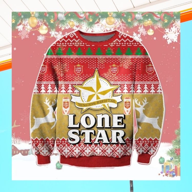The National Beer Of Texas Lone Star The National Beer Of Texas Ugly Christmas Sweater 2 The National Beer Of Texas Lone Star The National Beer Of Texas Ugly Christmas Sweater word3