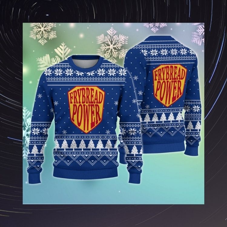 The Power of Frybread Christmas Sweater 3 The Power of Frybread Christmas Sweater word3