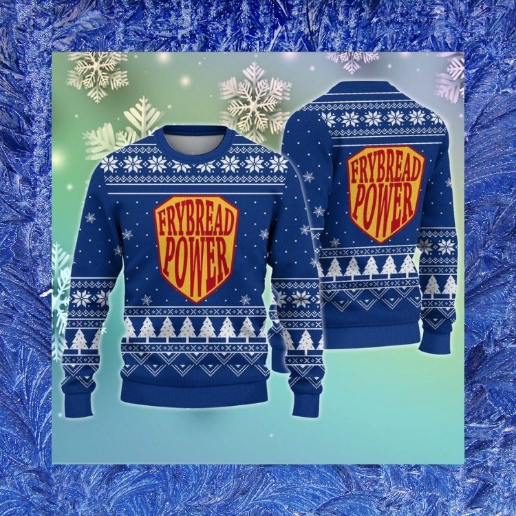 The Power of Frybread Christmas Sweater 2 The Power of Frybread Christmas Sweater word3