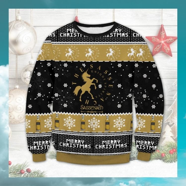 The Sassenach Unique Spirits Ugly Christmas Sweater 3 The Sassenach Unique Spirits Ugly Christmas Sweater word1