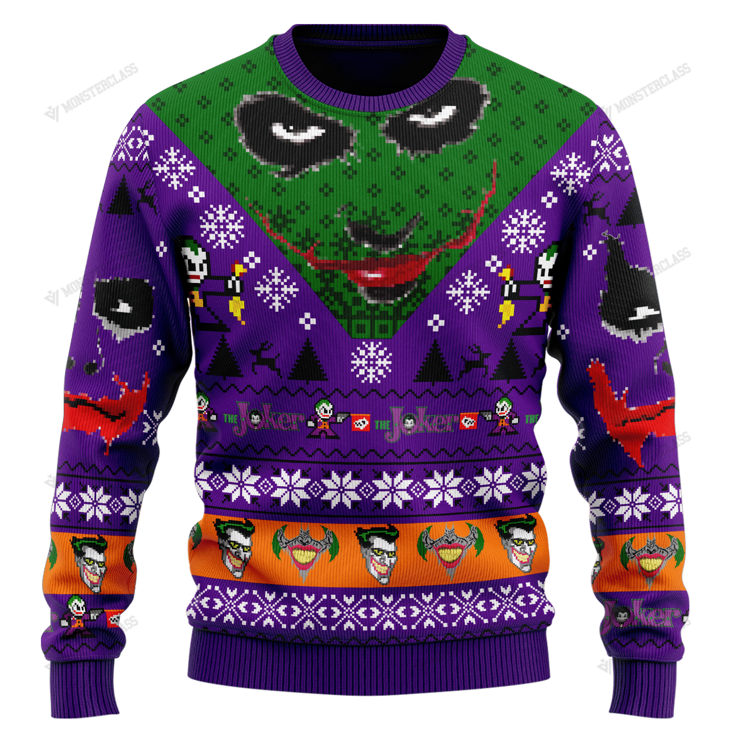 the joker christmas jumper