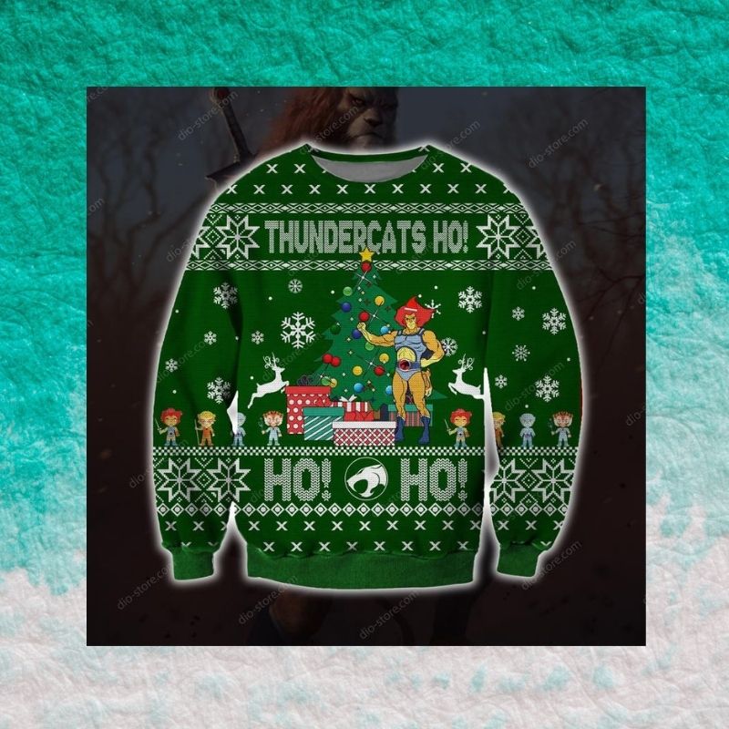 ThunderCats Ho christmas tree gifts knitted wool sweater 3 ThunderCats Ho christmas tree gifts sweater 2