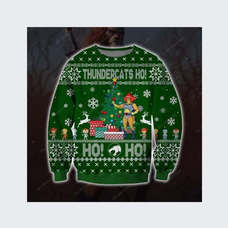 ThunderCats Ho christmas tree gifts knitted wool sweater 2 ThunderCats Ho christmas tree gifts sweater 3