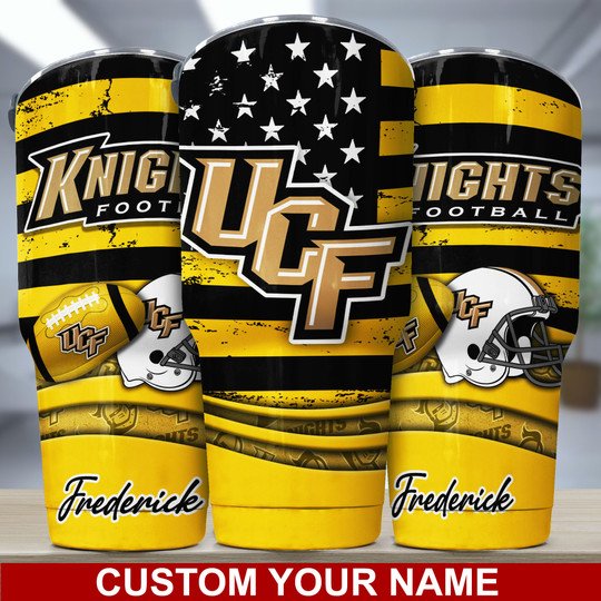 UCF Knights Custom Name Tumbler