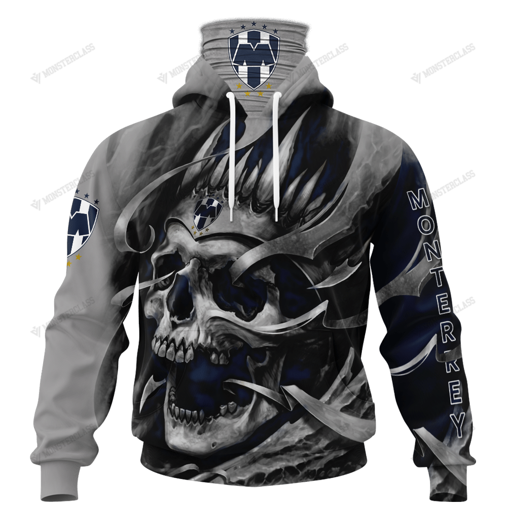 Personalized Monterrey custom skull jersey hoodie, shirt 7 Personalized Monterrey custom skull jersey hoodie, shirt word3