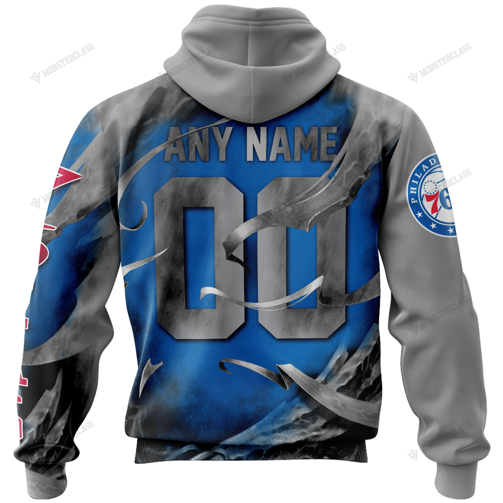 Personalized Philadelphia 76ers custom skull jersey hoodie, shirt 2 Personalized Philadelphia 76ers custom skull jersey hoodie, shirt word3