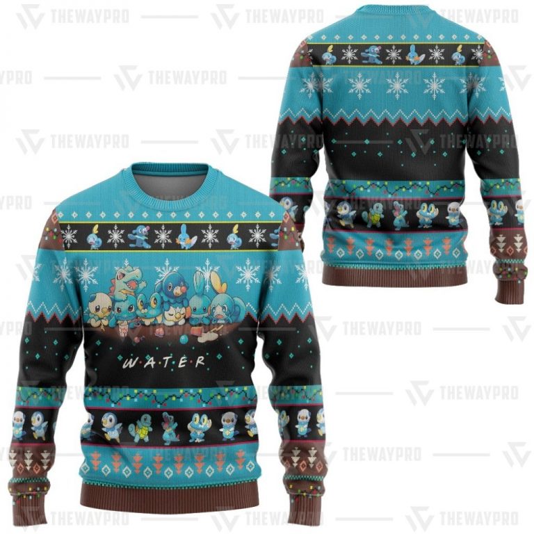 Water Friends TV Pokemon sweater 1