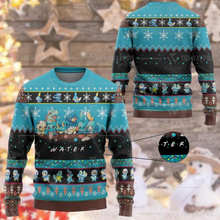 Water Friends TV Pokemon sweater