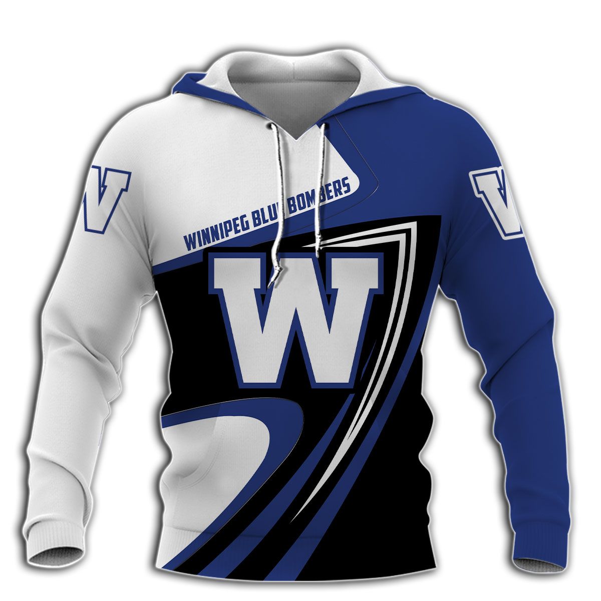 Winnipeg Blue Bombers CFL 3d All over printed shirt, hoodie word1
