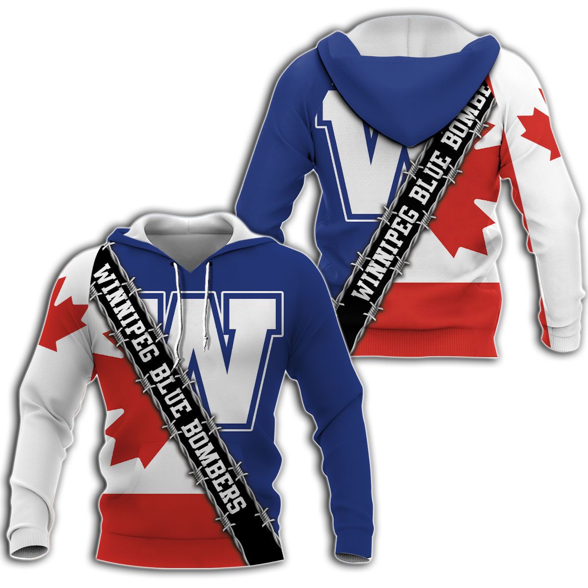 Winnipeg Blue Bombers Canada flag CFL 3d shirt, hoodie 7 Winnipeg Blue Bombers Canada flag CFL 3d shirt, hoodie word1