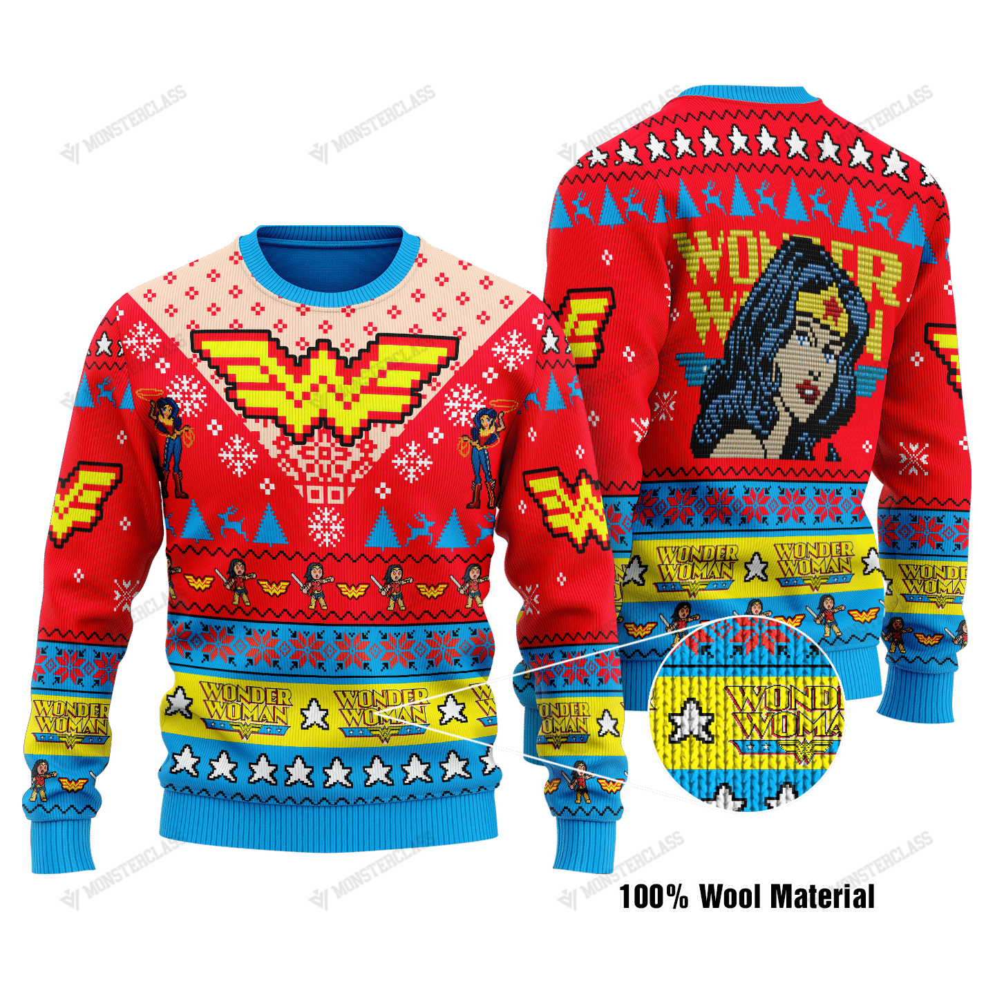 Wonder Woman DC Comics Sweater